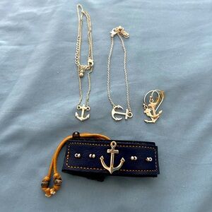 Anchor Jewelry set